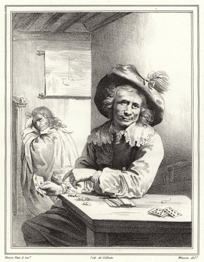 The Card Player by Frans van Mieris